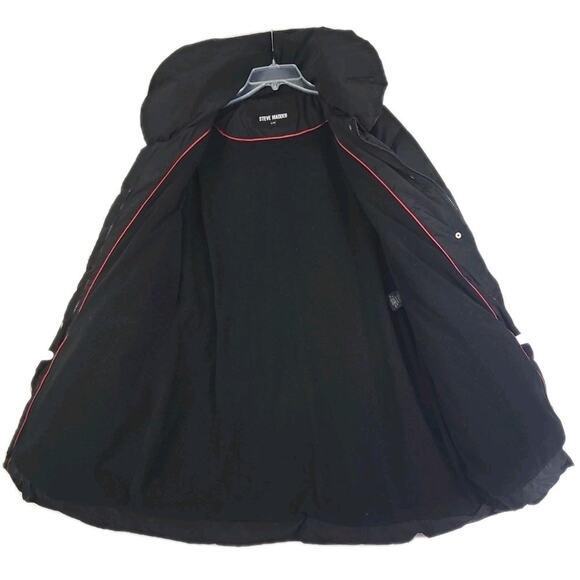 Steve Madden ~Woman XL/TG~ Black Detachable Hood Puffer Parka Zip-Up Coat. - Picture 5 of 16